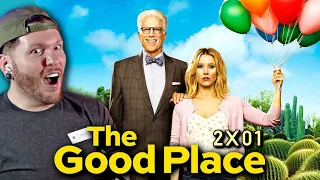 First time watching The Good Place 2x1 'Everything is Great!' REACTION | Here we go again! Season 2!