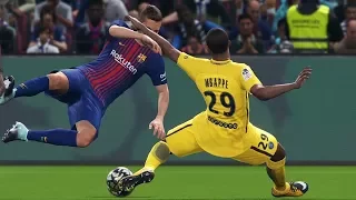 PES 2018 - FC Barcelona vs PSG - Gameplay (PS4 HD) [1080p60FPS]