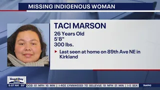 Missing Indigenous Woman: 26-year-old Taci Marson | FOX 13 Seattle