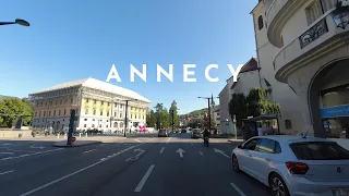 DRIVING DOWNTOWN ANNECY 🇫🇷 4K⁶⁰