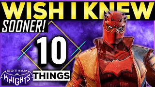 Gotham Knights - 10 THINGS I WISH I KNEW SOONER - Beginners Player Guide, Tips and Tricks