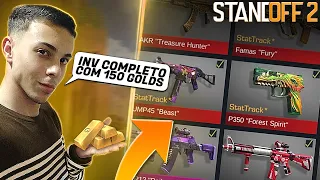 STANDOFF 2 - FIZ UM INVENTÁRIO COMPLETO PARA UM INSCRITO COM 150 GOLDS *ainda sobrou gold*