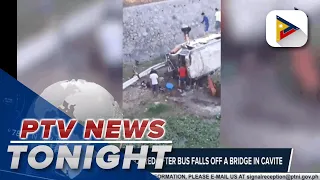 31 individuals injured after bus falls of a bridge in Cavite
