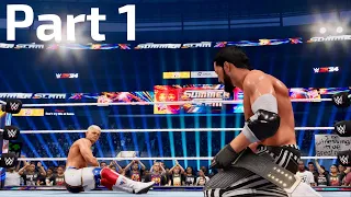 WWE 2K24 MyRise Walkthrough Part 1