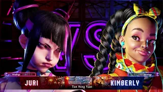 Street Fighter 6 - Kimberly and Juri Game face feature #streetfighter #streetfighter6