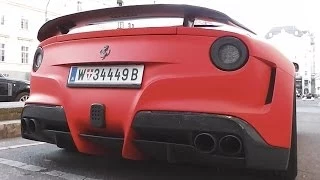 Novitec Ferrari F12 N-Largo | LOUD Start Up Sound & little Acceleration