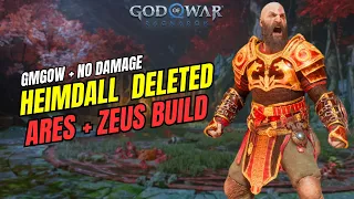 HEIMDALL GOT DELETED - ARES + ZEUS BUILD - God Of War Ragnarok