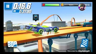 Hot wheels race off level 60 with Nerve hammer