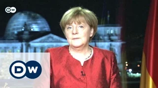 Die Neujahrsansprache von Bundeskanzlerin Merkel | DW