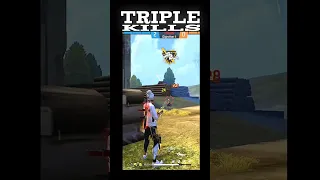 TRIPLE KILLS 💥 No time for heal 🥵 Childhood free fire status song #shorts #freefire #panda