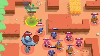 Max 0 Trophy Frank VS Noobs | Trolling Noobs in Brawl Stars