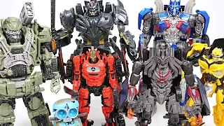 Transformers 5: The Last Knight toys all set! - Bumblebee, Hound, Drift, Optimus - DuDuPopTOY