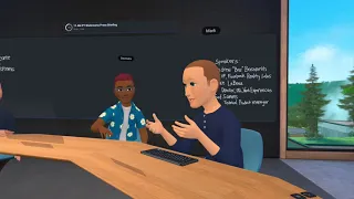 Mark Zuckerberg discusses Horizon Workrooms