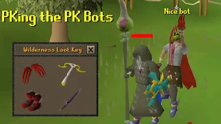 PKing the PK Bots  (HUGE Loots)