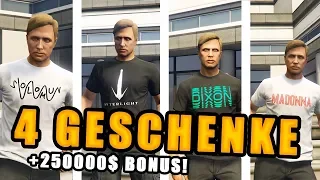 4 GESCHENKE + GELDBONUS  |  GTA 5 ONLINE NEWS