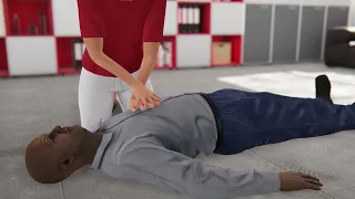 Hands-Only CPR - Man (International English)