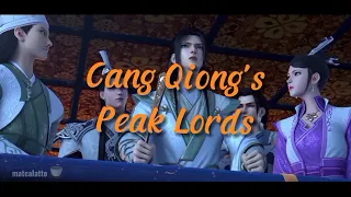 #SVSSS : Introduce You, 苍穹山派's Peak Lords. (Donghua Ver.)