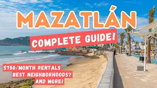 Living in MAZATLAN Mexico! The Coastal City That Has It ALL