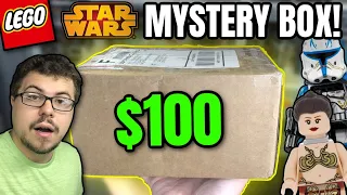 I Opened a $100 LEGO Star Wars MYSTERY BOX! | Did I Get Scammed?