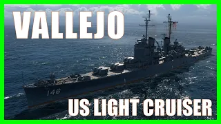 USS Vallejo American US Light Cruisers World of Warships Review Guide