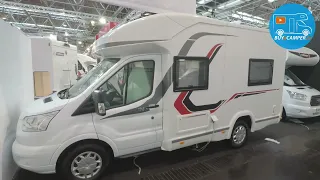 Challenger 195 | RV | low profile with french bed |  motorhome tour | Chausson semi integrated  Ford