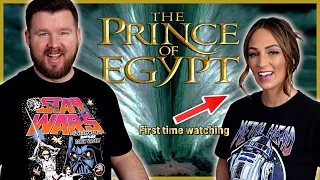 My wife watches THE PRINCE OF EGYPT for the FIRST time || Movie Reaction