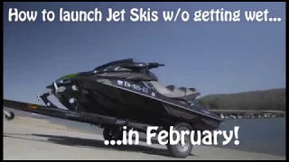 How to launch Jet Skis without getting wet (in 20 seconds)