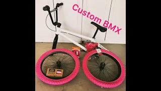 CUSTOM BMX BICYCLE RESTORATION COTTON CANDY BIKE. #RESTORATION #ASMR #BICYCLE