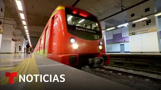 Retoma operaciones la Línea 12 del Metro de la CDMX | Noticias Telemundo