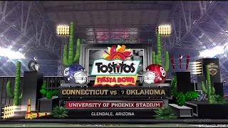 2011 Fiesta Bowl #9 Oklahoma vs #25 Connecticut No Huddle