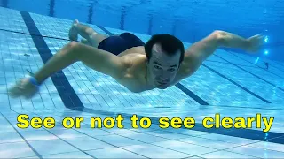 Can you learn to see clearly underwater without goggles?