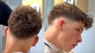 Cómo hacer corte de pelo texturizado fade ✅ #textura #cortesdecabello #lowfade #tendencia