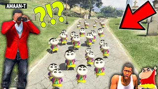 GTA 5 : SHINCHAN ARMY & FRANKLIN Playing HIDE and SEEK in GTA 5 | PART-6 | AMAAN-T GTA V MODS