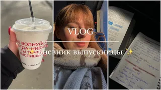 study vlog ✨ дневник выпускницы #22 💗 2 месяца до егэ, подготовка, выгорание, школа