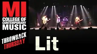 Lit's Live Performance at MI from 5/16/1996 | Throwback Thursday at Musicians Institute