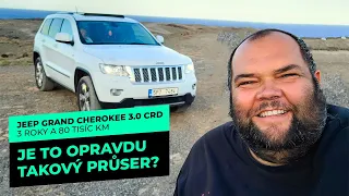 Je opravdu tak špatný, jak se říká? Jeep Grand Cherokee 3,0 CRD po 3 letech a 80tis km!