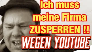 Ich muss meine Firma ZUSPERREN - wegen meinem YOUTUBE KANAL! Proofwood