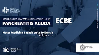 PANCREATITIS  - Resumen del ECBE