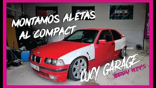 Kit felony BMW e36 compact 🔥🤯