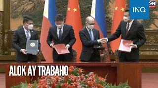 WATCH: 14 na bilateral agreement, nilagdaan ng Pilipinas at China | Chona Yu