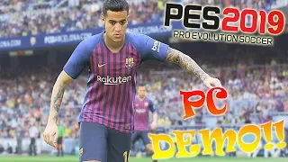 🔴 PROBANDO POR PRIMERA VEZ EL ONLINE DE PES 2019 EN PC!! (DEMO)