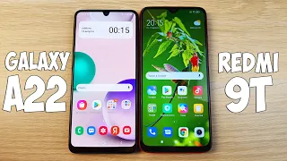 SAMSUNG GALAXY A22 VS XIAOMI REDMI 9T - ЧТО ЛУЧШЕ КУПИТЬ? ПОЛНОЕ СРАВНЕНИЕ!