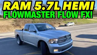 2012 RAM 1500 5.7L HEMI V8 Dual Exhaust w/ FLOWMASTER FLOW FX!