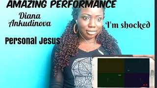 Reaction Video, I'm shocked/ First time hearing Personal Jesus/Diana Ankudinova