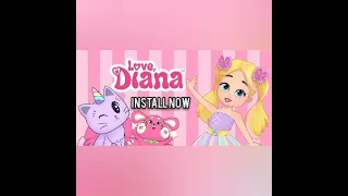 Love, Diana dress up - new game for kids | love Diana game | how to play.