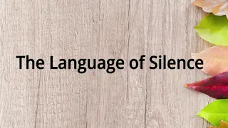 OSHO TALKS: The Language of Silence
