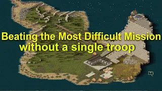 Beating the Most Difficult Mission in Stronghold HD, Without A Single Troop