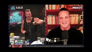 Pat McAfee & A.J. Hawk give a "shout out" to "Pistol" !!! (2022)