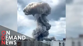 Breaking: Huge Explosion at Moscow Factory