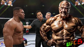 Mike Tyson vs. Grandpa Titan (EA sports UFC 5)